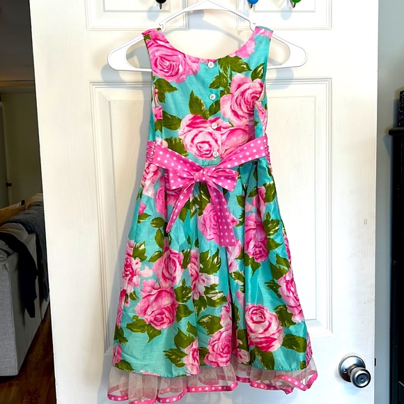 GEORGE Floral Girls Sleeveless Dress - Picture 3 of 6